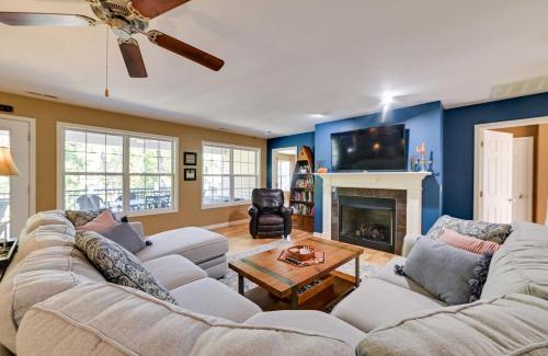Gilbertsville House | Lakefront Gilbertville Haven with Private Boat Dock!