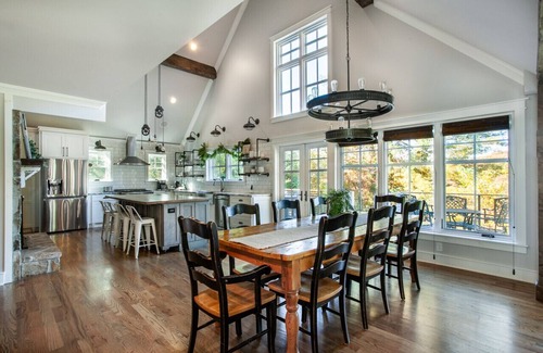 Ashley Oaks House | Lakefront Haven with Modern Amenities, Fire Pit, and Stunning Views