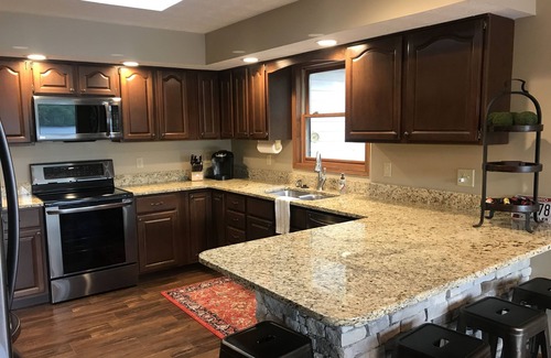 La Follette House | Lakefront Home in Deerfield Resort with Stunning Norris Lake Views
