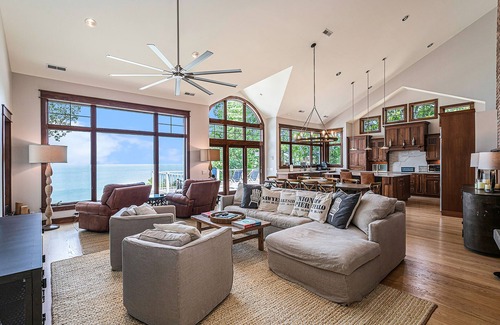 Harbert House | Lakefront Home w/High-Speed WiFi, Private Beach, Gas Grill, Washer/Dryer, & more