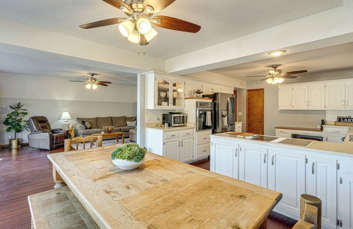 Gravois Mills House | Lakefront Home w/Dock & Decks in Gravois Mills!