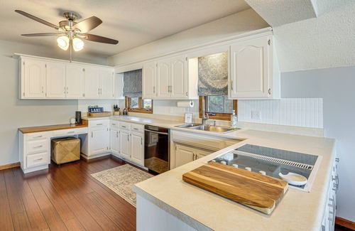 Gravois Mills House | Lakefront Home w/Dock & Decks in Gravois Mills!