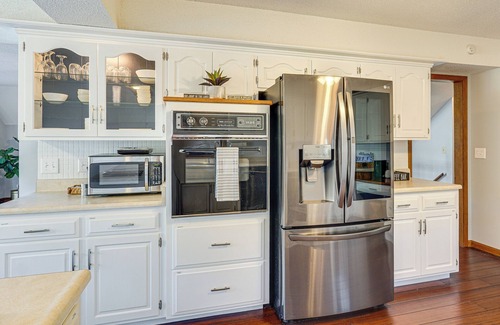 Gravois Mills House | Lakefront Home w/Dock & Decks in Gravois Mills!