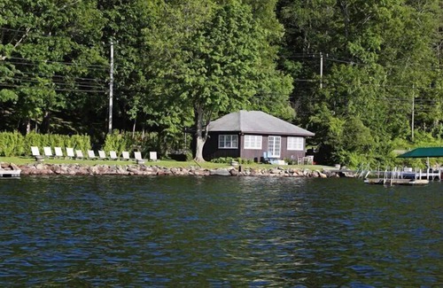 New Preston House | Lakefront home, water views, lovely patio, access to boat house and dock,...