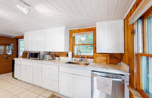 Naples House | Lakefront home with beach, stunning view, 2 docks, kayaks, SUP - dog-friendly
