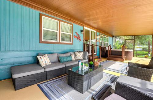 Edgewood House | Lakefront Home with Hot Tub and Dock in Orlando!