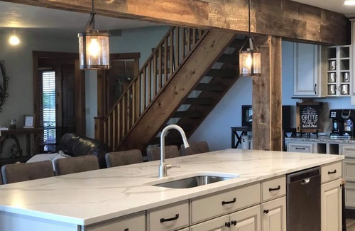 Brewerton House | Lakefront home with patio, dock , kayaks , fire-pit a perfect family getaway!