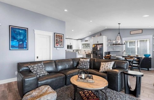 Sister Lakes House | Lakefront home with private dock and firepit - Sleeps 12 | Magician Lake Breeze
