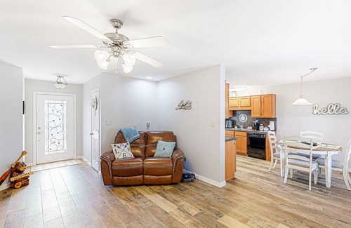 Granbury House | Lakefront home with private dock, BBQ, patio, & updated interior
