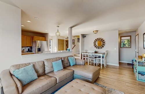 Manson House | Lakefront home with private hot tub, dock, kayaks, covered veranda & huge views
