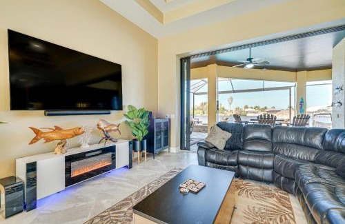 Burnt Store House | Lakefront Home with Private Dock in Cape Coral!