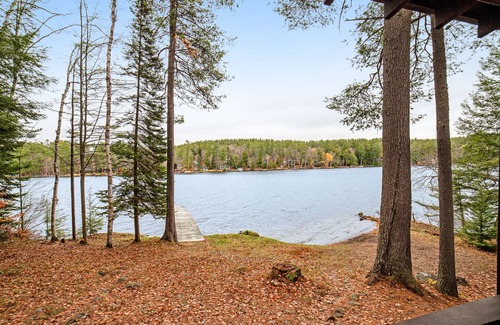 Chester Shores House | Lakefront Home with WiFi, Dock, Lake Views From the Deck, and Screened-In Porch