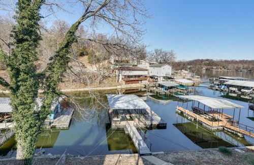 Gravois Mills House | Lakefront Home with Dock and Decks in Gravois Mills!