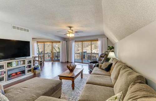 Gravois Mills House | Lakefront Home with Dock and Decks in Gravois Mills!