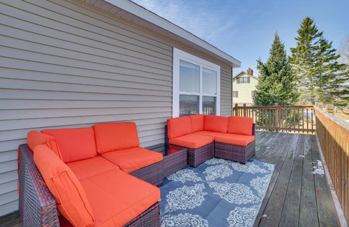Cheboygan House | Lakefront Home with Yard and Views in Cheboygan!
