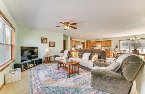 Cheboygan House | Lakefront Home with Yard and Views in Cheboygan!