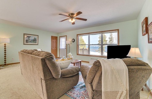 Cheboygan House | Lakefront Home with Yard and Views in Cheboygan!