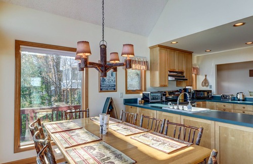 Schroon Lake House | Lakefront house with private dock & beach, rec room, great views