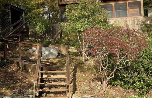 Tolland House | Lakefront house with large deck and private dock