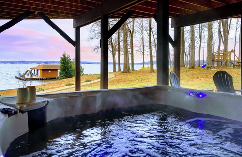 Bumpass House | Lakefront Lake Anna Views, Dock, Hot Tub, Firepit