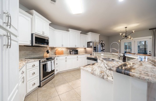 Mid America House | Lakefront Lux: Pool, Hot Tub, Game Room, Fire Pit