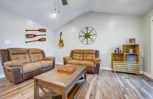 Milledgeville House | Lakefront Milledgeville Home with Private Dock!