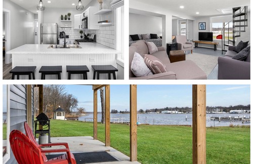 Montague House | Lakefront Oasis | Deck w/Panoramic Water Views!