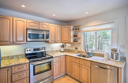 Otis House | Lakefront Otis Home w/Stunning Views & Boats!