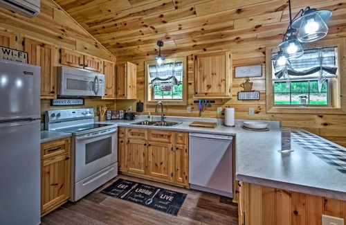 Rocky Hill House | Lakefront Paradise On-Site Hiking and Waterfall!