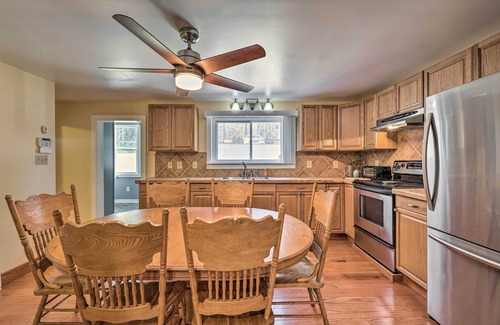 Kingsley House | Lakefront Poconos Escape w/Dock, Decks & Grill!