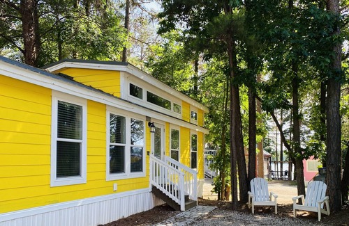 Steele Creek House | Lakefront Property Two Bedroom Cabin #33 at Long Cove Resort by Redawning