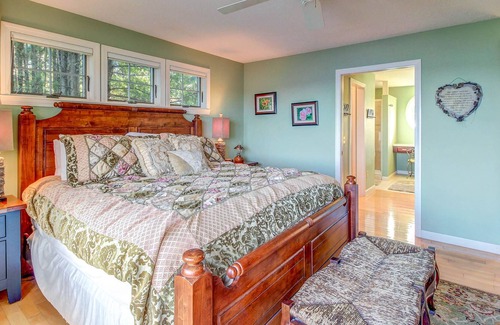 South Hero House | Lakefront Property with Easy Dock Access, Incredible Views, & Private Hot Tub