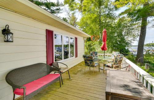 Kalkaska House | Lakefront Retreat with Pedal Boat and Dock in Kalkaska
