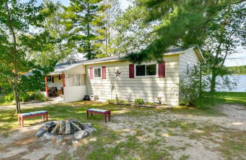 Kalkaska House | Lakefront Retreat with Pedal Boat and Dock in Kalkaska