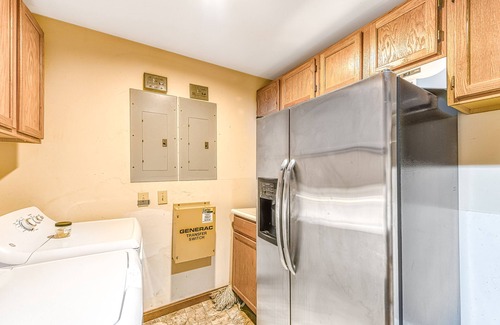 Bumpass House | Lakefront Retreat with Dock, Private Hot Tub, Central AC, and Private Beach
