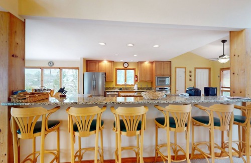 Livingston House | Lakefront retreat with views, hot tub, kid's play area, dock & fiber internet