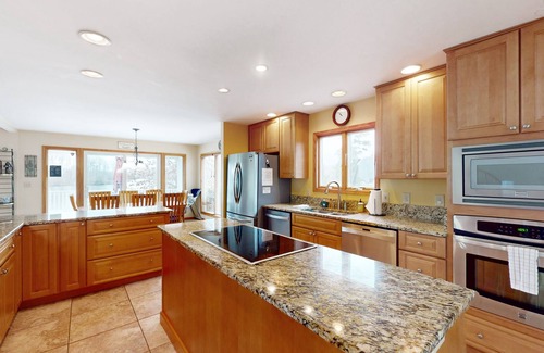 Livingston House | Lakefront retreat with views, hot tub, kid's play area, dock & fiber internet