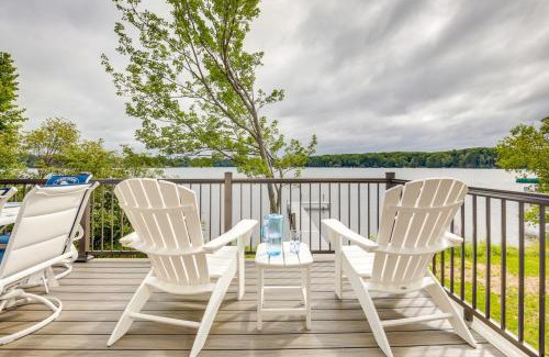 Rhinelander House | Lakefront Rhinelander Cottage with Private Dock!