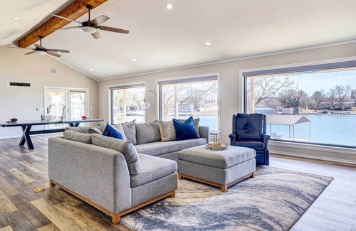 San Angelo House | Lakefront San Angelo Getaway w/ Boat Dock!