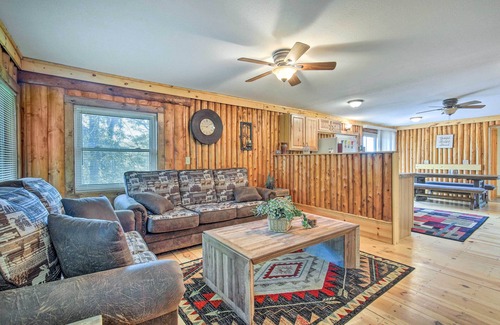 Tomahawk Cabin | Lakefront Tomahawk Cabin w/Boat Dock & Deck