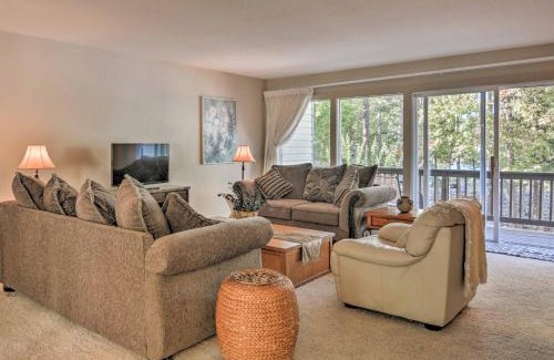 Hot Springs Village House | Lakefront Townhome with View in Hot Springs Village!