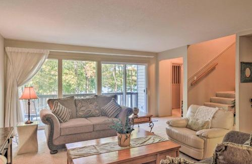 Hot Springs Village House | Lakefront Townhome with View in Hot Springs Village!