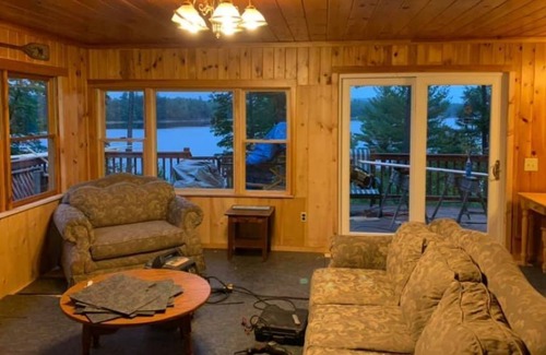 Cherryfield Cabin | Lakefront vacation Cabin on Pleasant River Lake.
