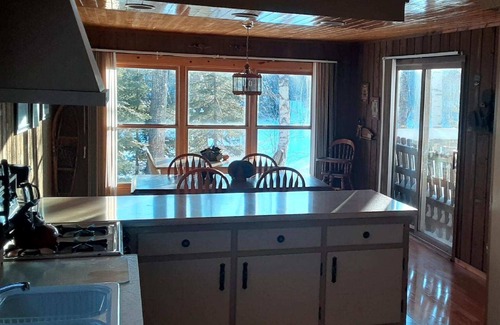 Mercer House | Lakefront vacation home with 300 ft. of private, South West facing, shoreline.