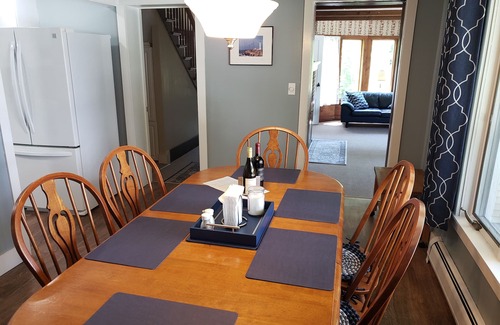 Ludlow House | Lakefront Vacation House w/quiet, sandy beach/boats -