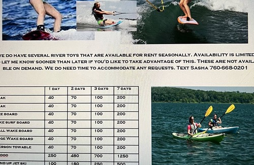 Camden Condo | Lakehouse 345 on the water w dock; May is almost full