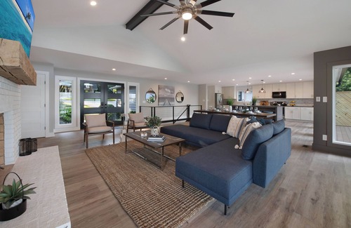 Westport House | Lakeshore Adrift - Exclusive Lakefront Home w/Heated Pool & Custom Bunks