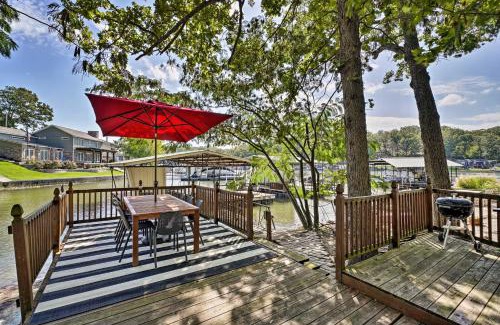 Sunrise Beach House | Lakeside Home with Boat Dock in Sunrise Beach