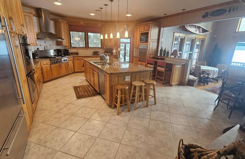 Schroon Lake House | Lakeside Retreat at Schroon LakenSpacious home with direct lakeside access