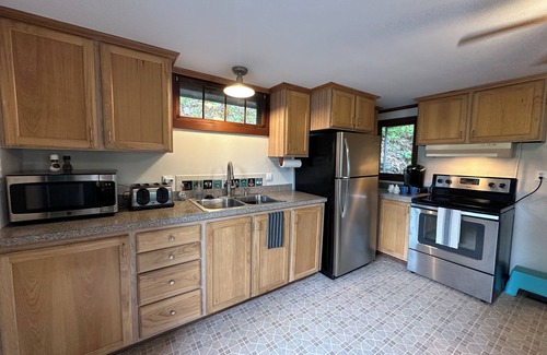 Alton Bay Cottage | Lakeview, cozy, family, pets, boat slip, beach, trails, skiing, adventures